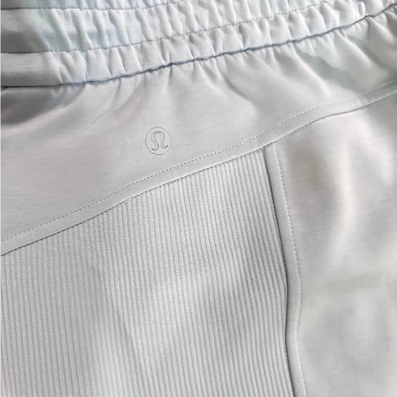 Lululemon Athletica Powder Blue Softstreme Ribbed Joggers - Picture 3 of 3